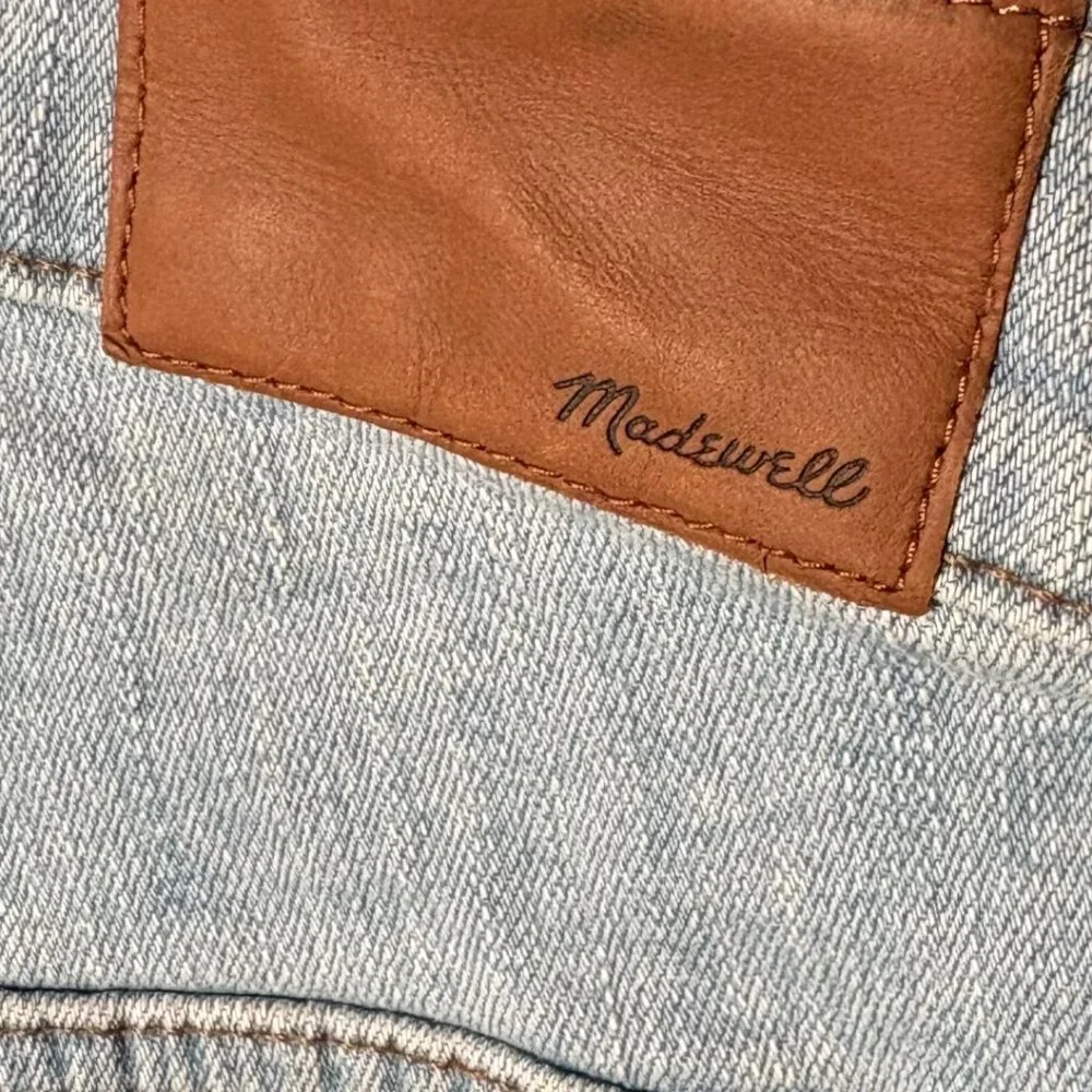 🎭 3/$20 Madewell High Rise Skinny Jeans 9” Light Wash Blue Womens 22W Plus Size - Picture 4 of 8